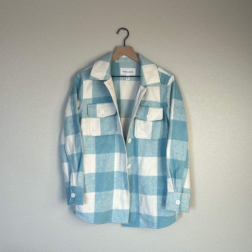 Women’s Tribal Plaid Jacket